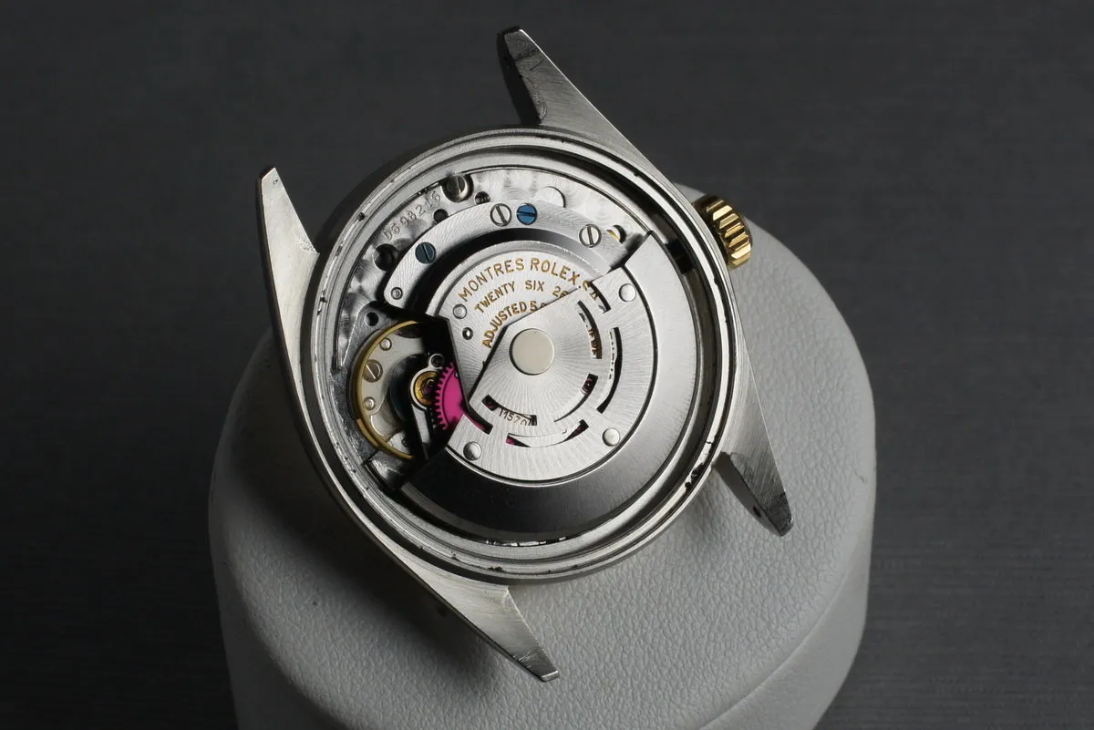 1972 Rolex Two Tone DateJust 1601 with Dark Gray Dial