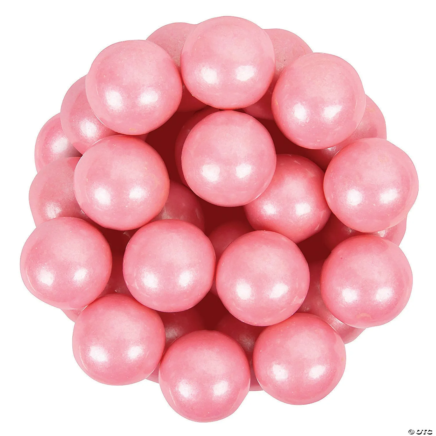 1in Pearl Pink Gumballs 2lb | 1ct