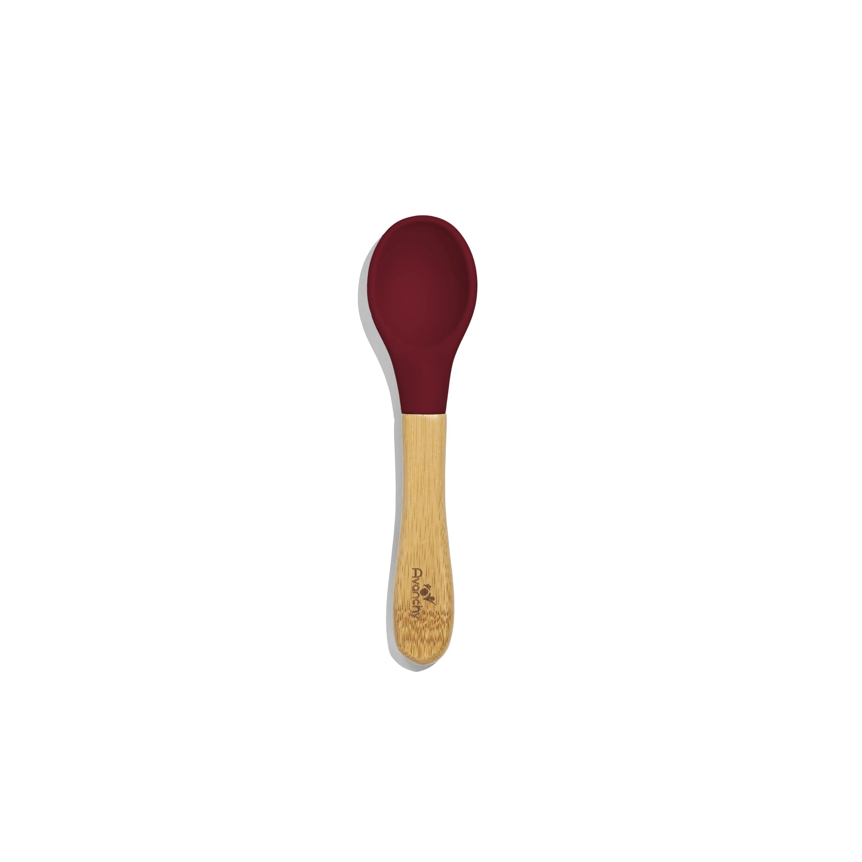 Baby Spoon Regular Scoop | Bamboo & Silicone