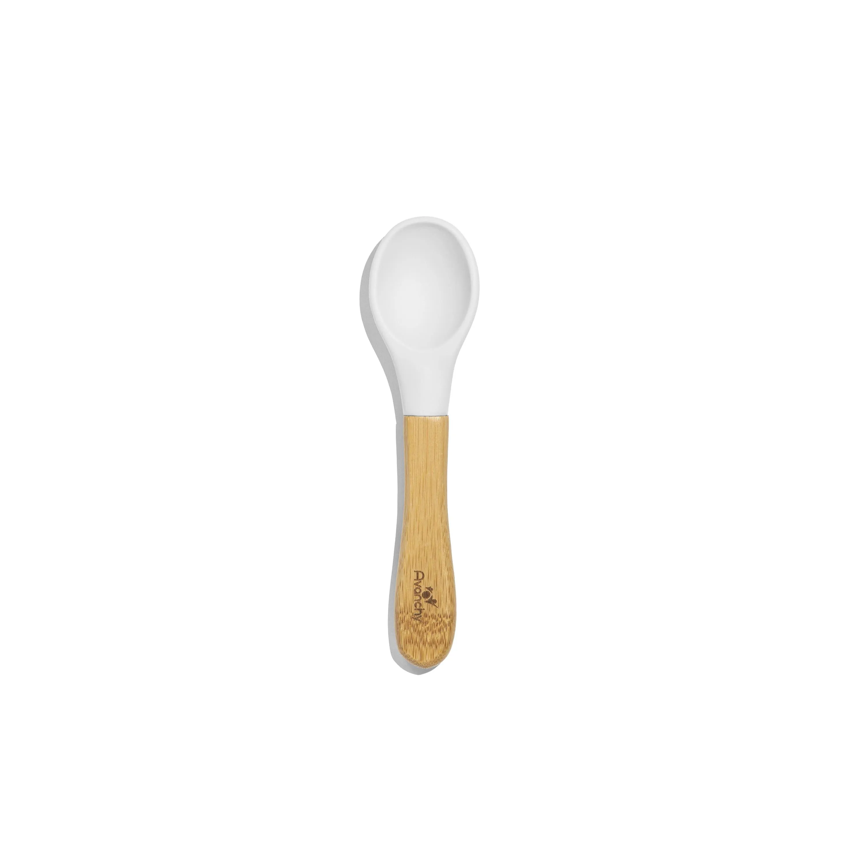 Baby Spoon Regular Scoop | Bamboo & Silicone