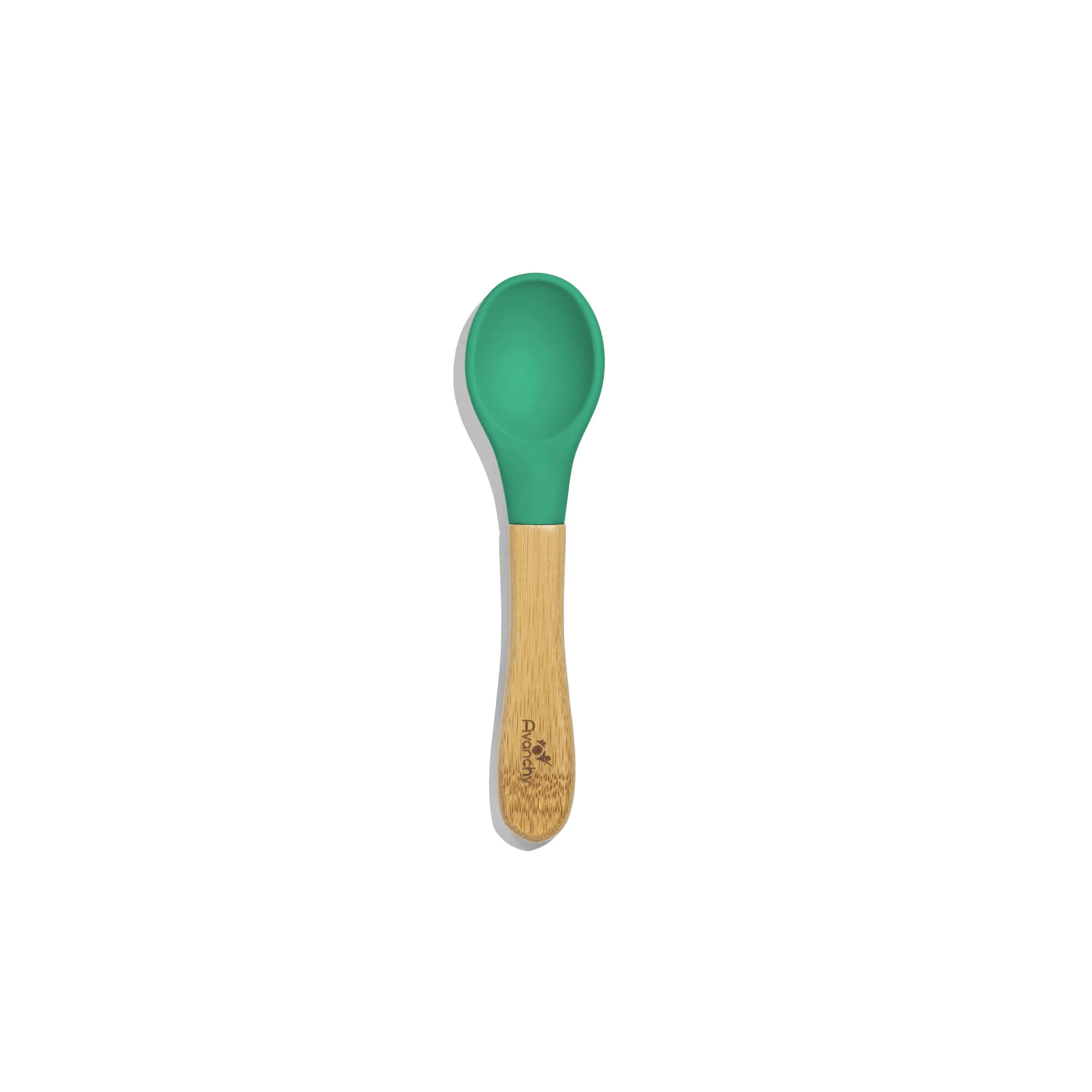 Baby Spoon Regular Scoop | Bamboo & Silicone