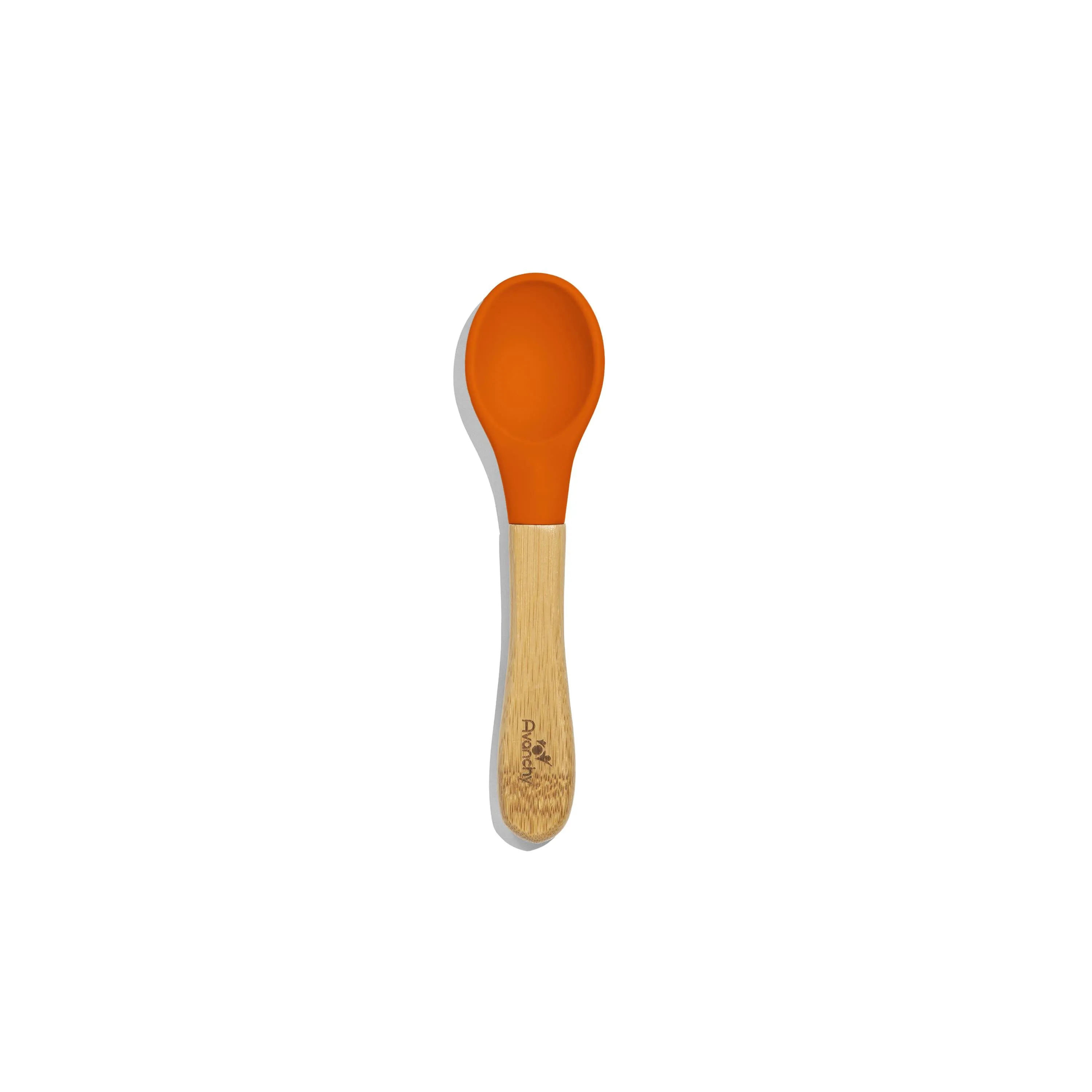 Baby Spoon Regular Scoop | Bamboo & Silicone