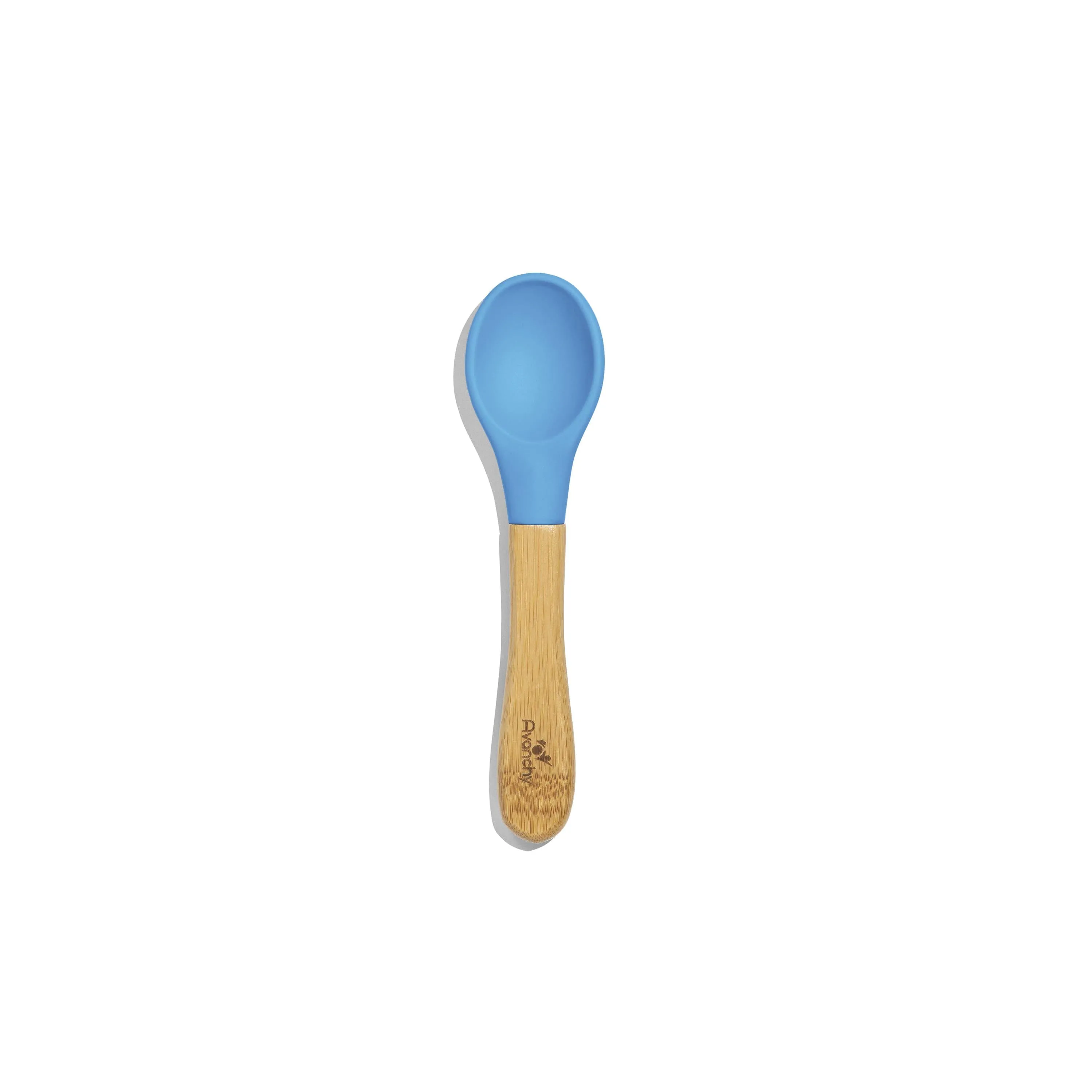 Baby Spoon Regular Scoop | Bamboo & Silicone