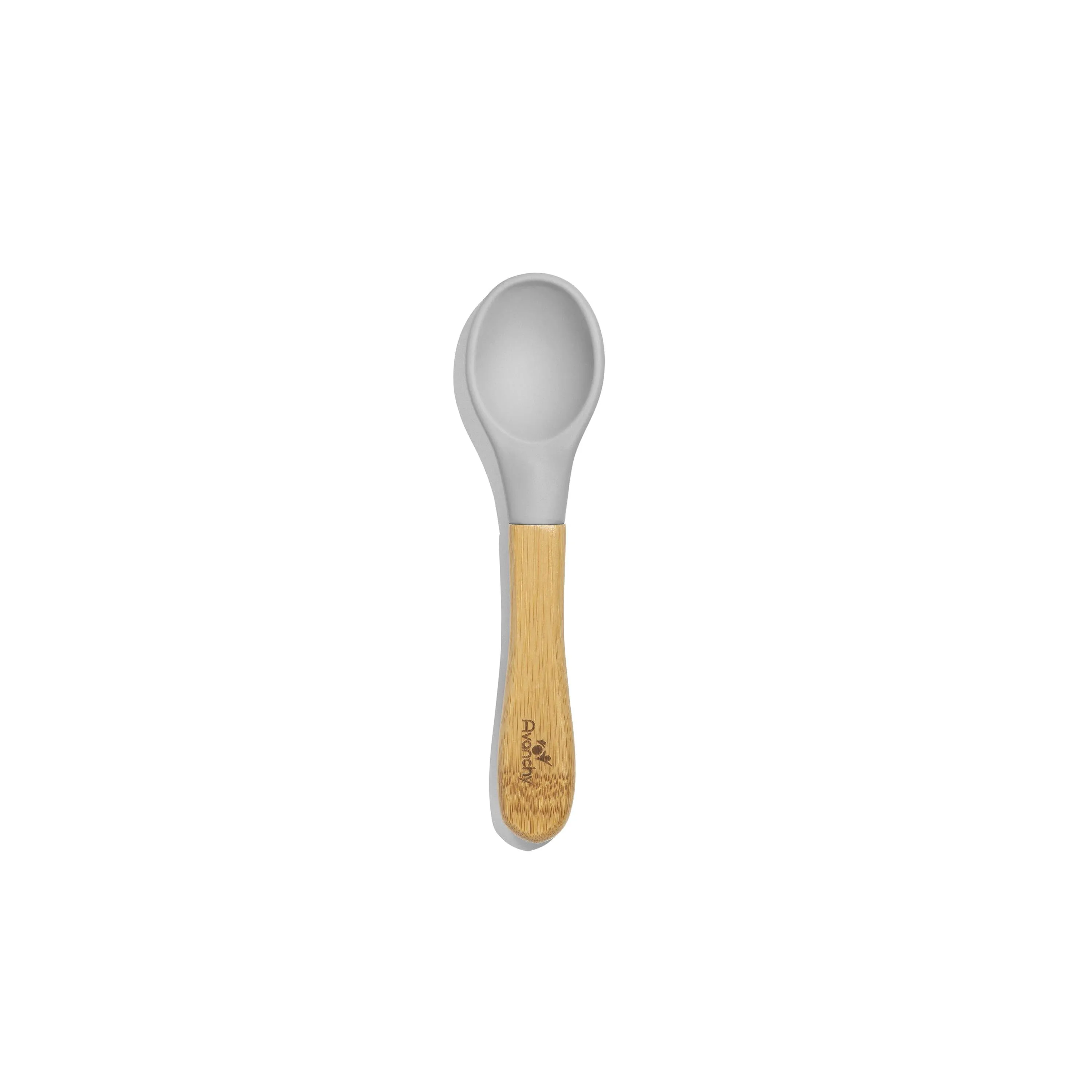 Baby Spoon Regular Scoop | Bamboo & Silicone
