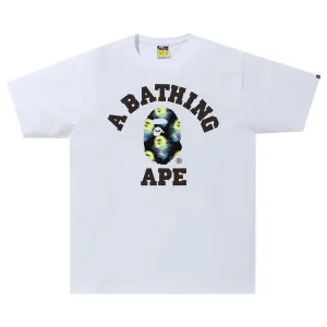 BAPE Storm College Tee 'White/Black', White