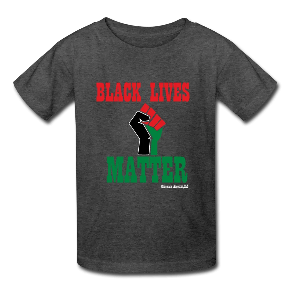 Black Lives Matter Pan African RBG Kids' T-Shirt
