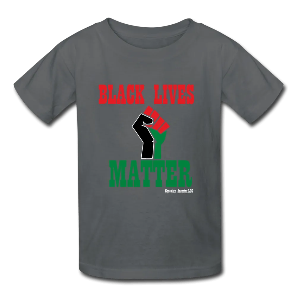 Black Lives Matter Pan African RBG Kids' T-Shirt