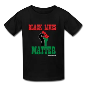 Black Lives Matter Pan African RBG Kids' T-Shirt