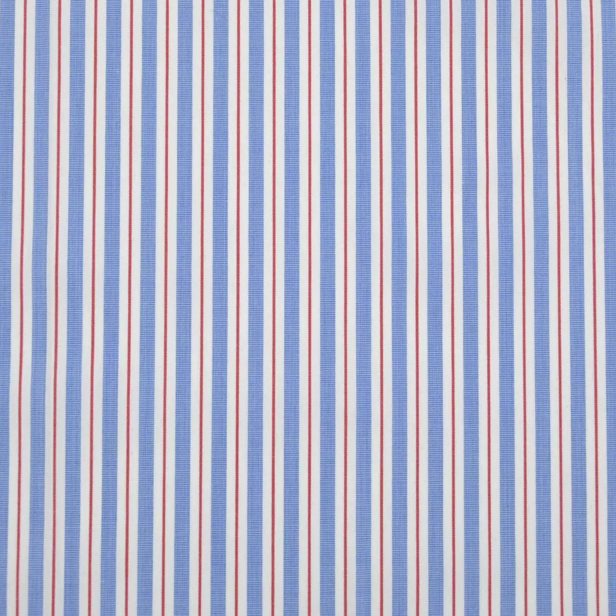 Blue Striped Poplin Fabric 97205