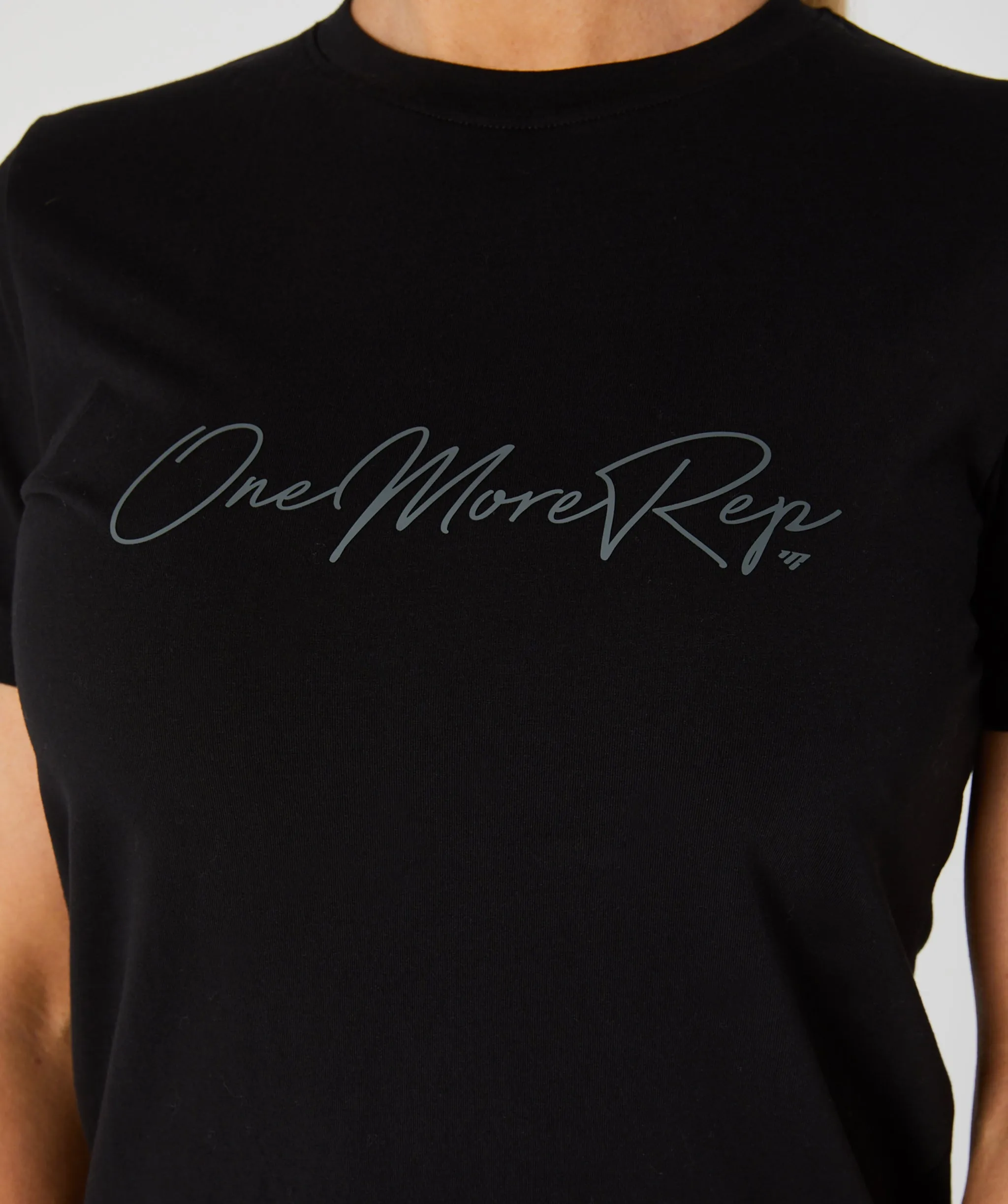 Core Fitted Tee Black