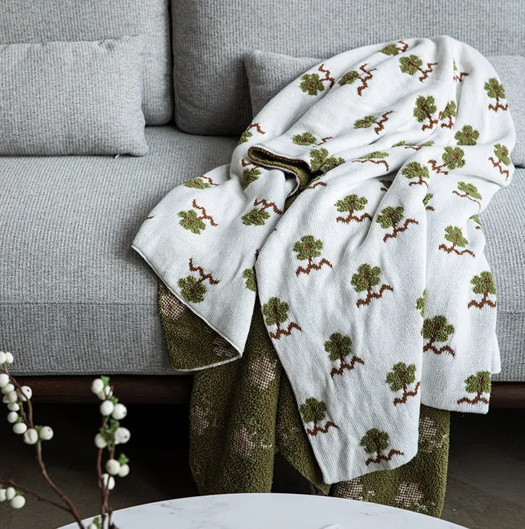 Cotton Jacquard Throw