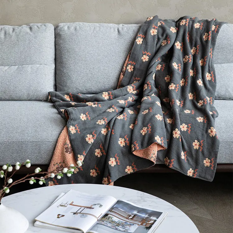Cotton Jacquard Throw