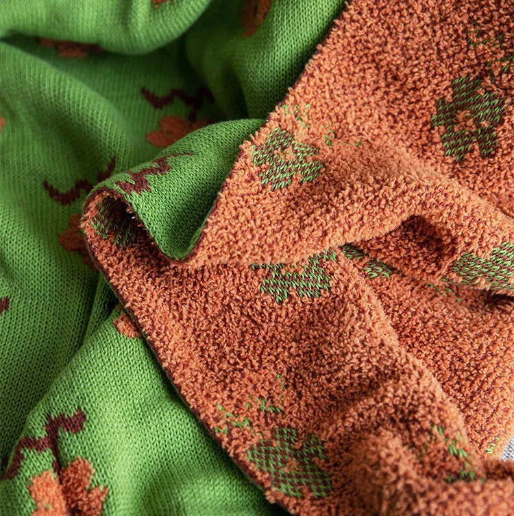 Cotton Jacquard Throw