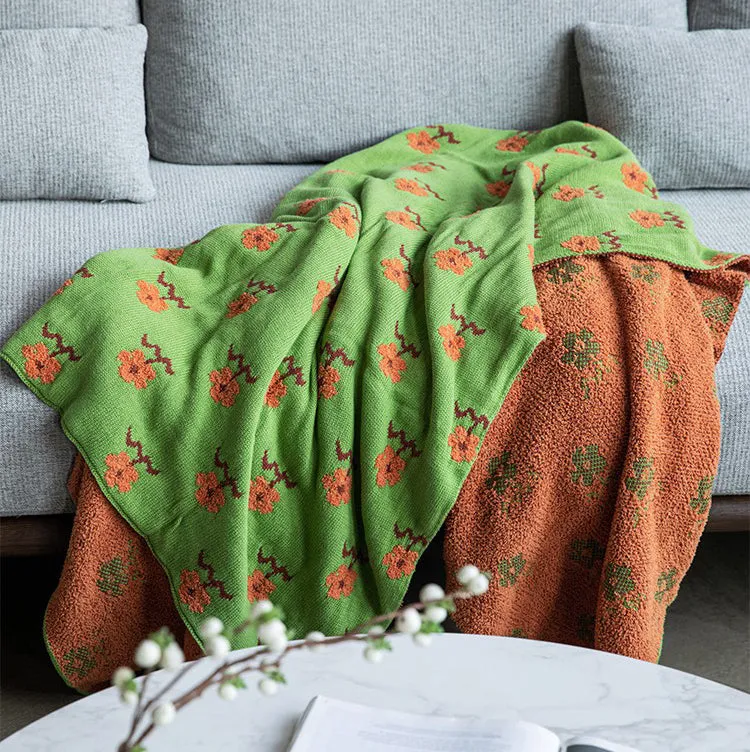 Cotton Jacquard Throw