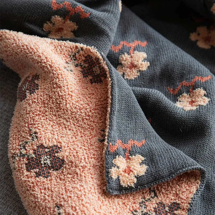 Cotton Jacquard Throw