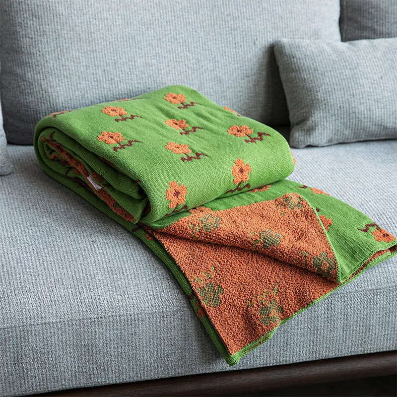 Cotton Jacquard Throw