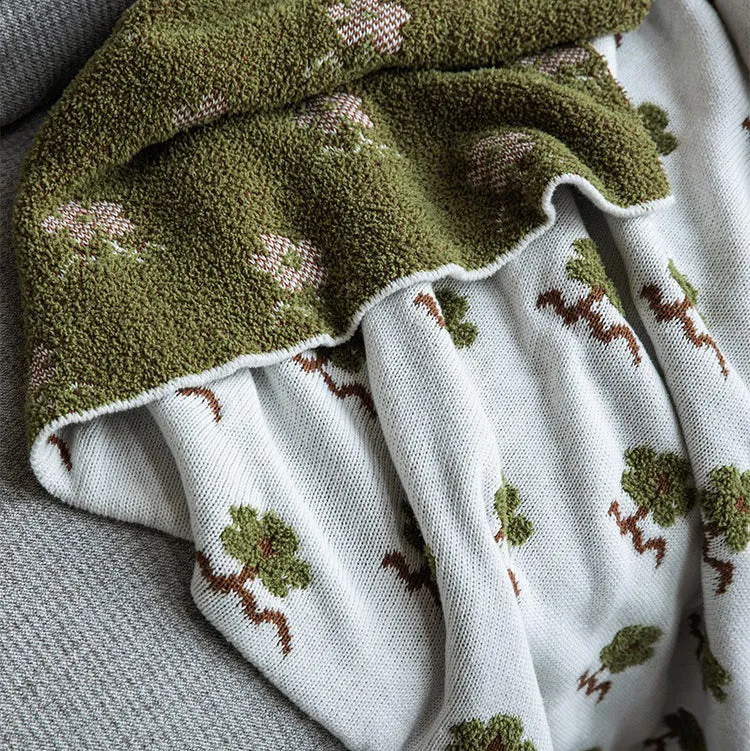 Cotton Jacquard Throw