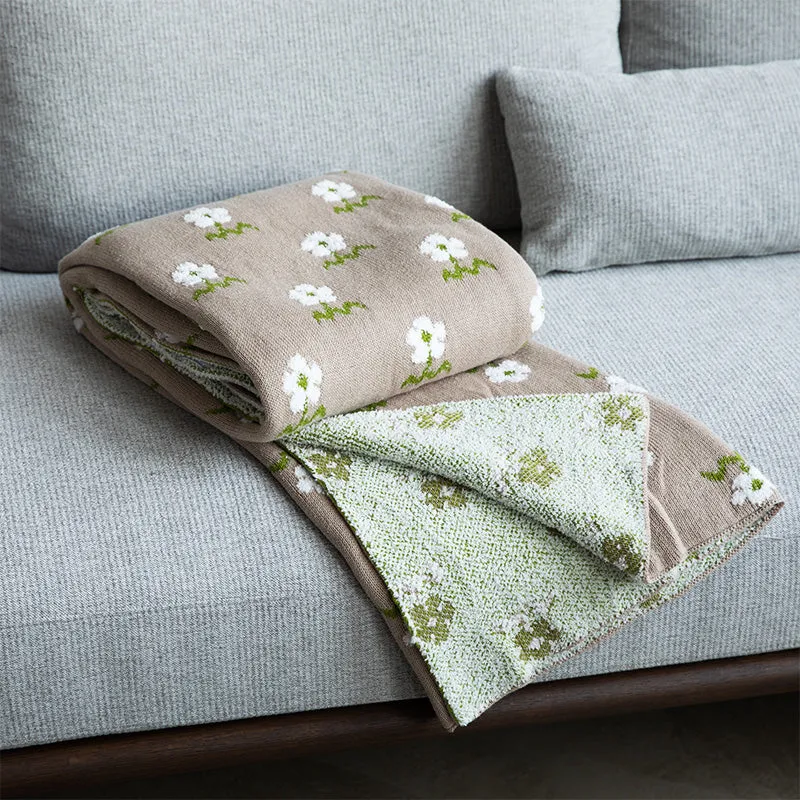 Cotton Jacquard Throw