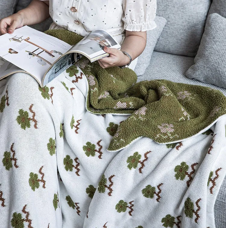 Cotton Jacquard Throw