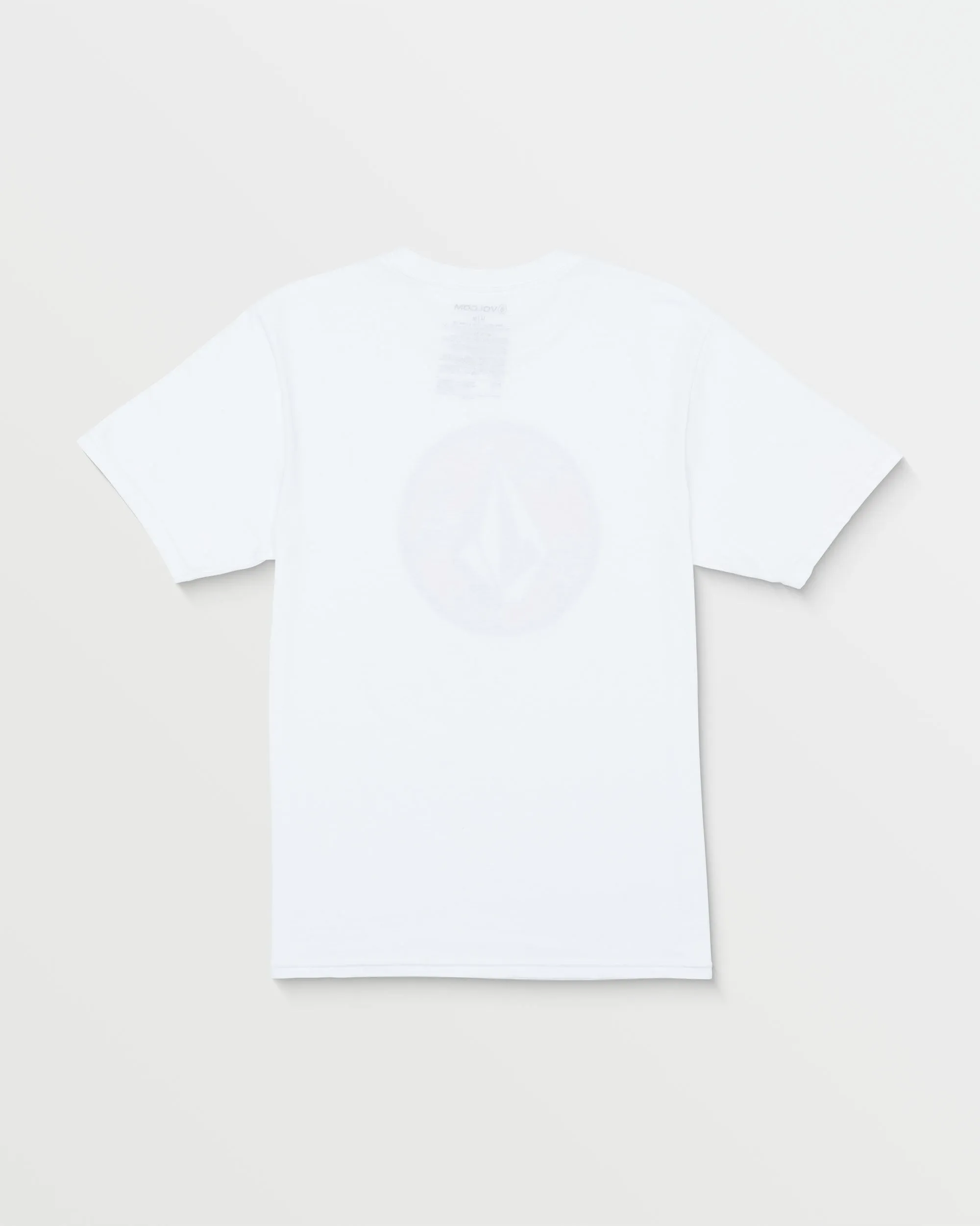 Crisp Stone Fill Short Sleeve Tee - White