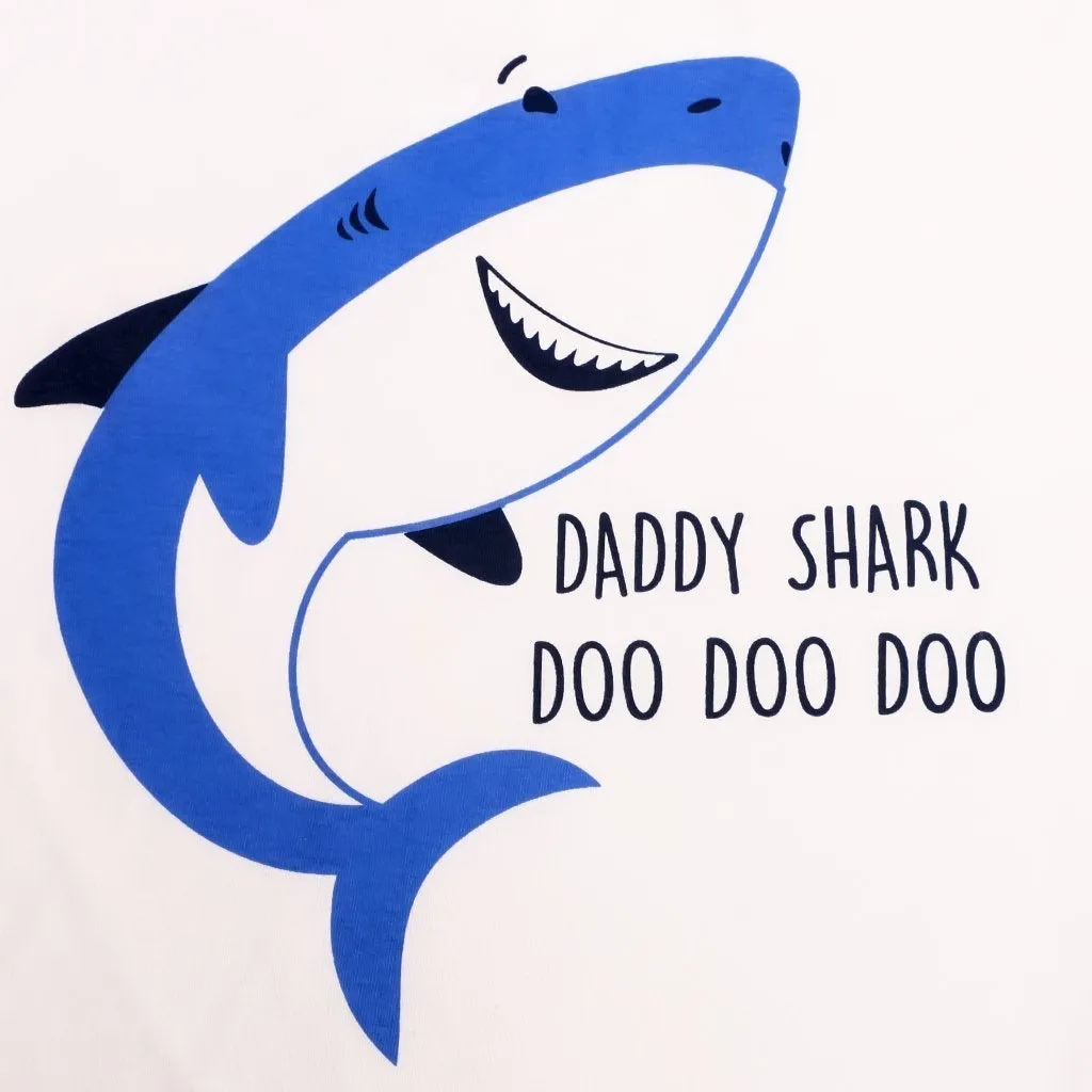 Daddy Shark Mens T shirt