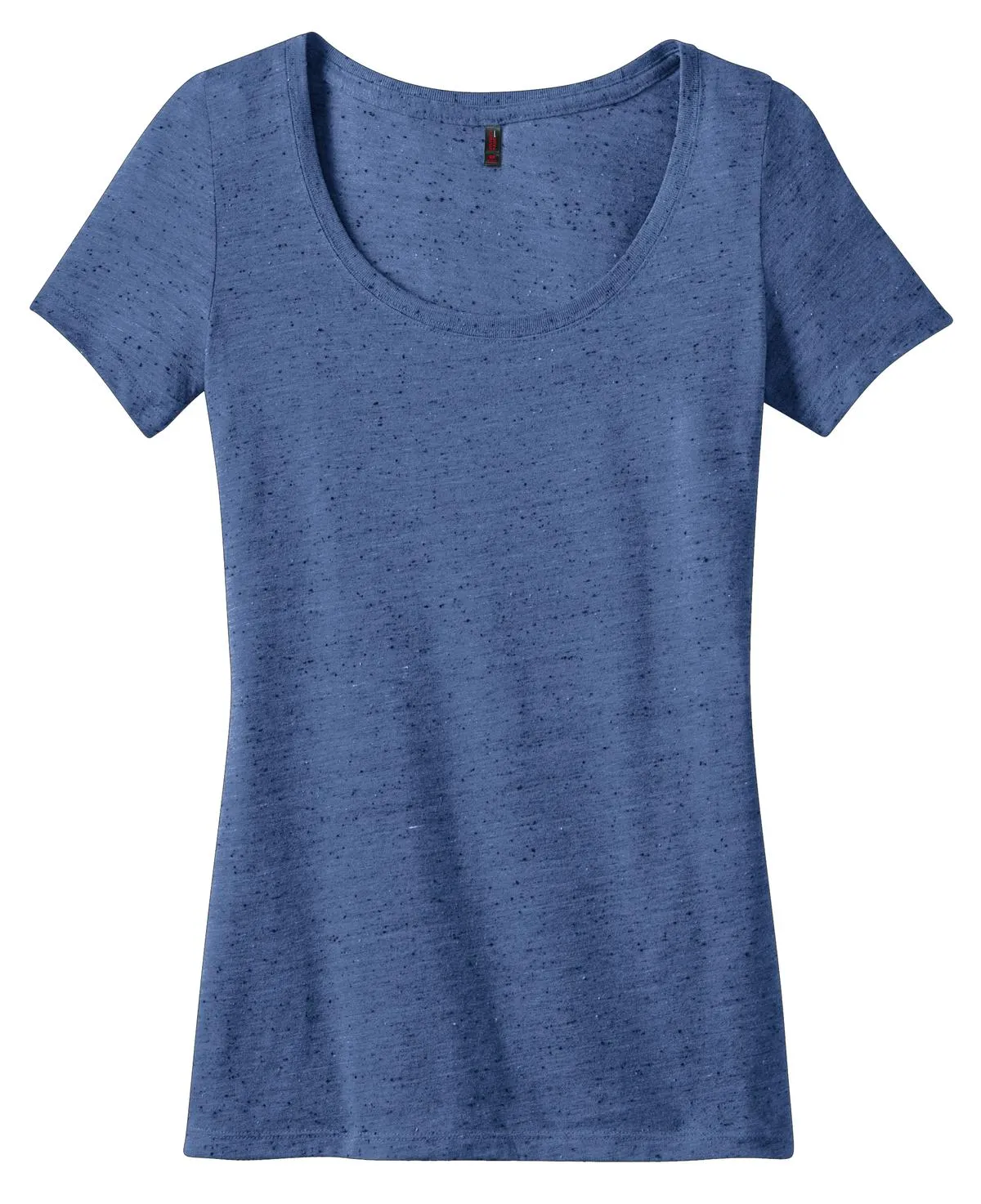 District Made Ladies Textured Scoop Tee. DM471