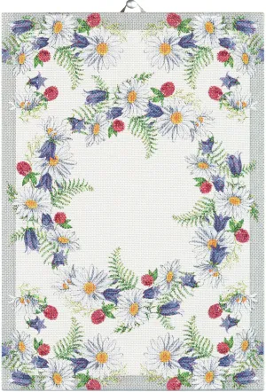 Ekelund Tea Towel: "Blomkrans"