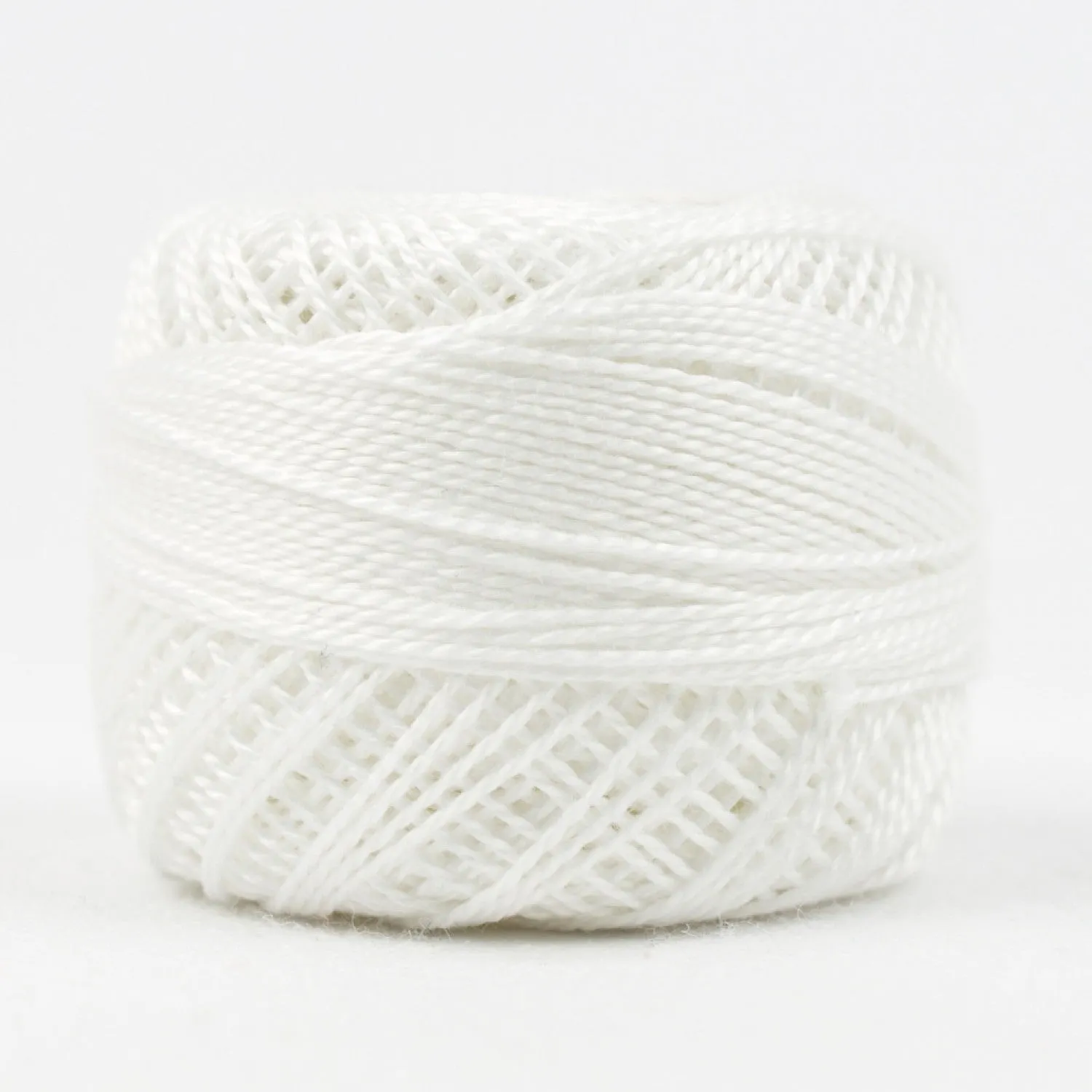 Eleganza #8 Perle Cotton by WonderFil | EL5G-100 White | 5 grams