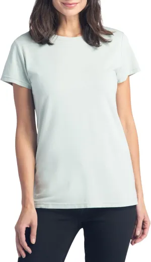 Fishers Finery Women's Ecofabric Short Sleeve Classic Fit Crew Neck Tee
