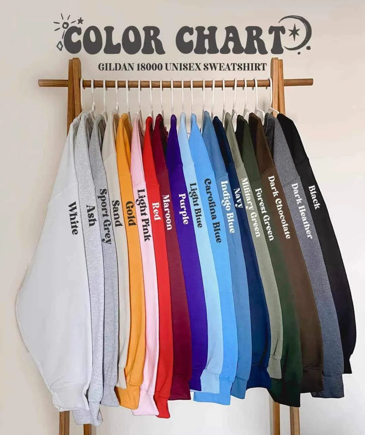 Football crewneck sweatshirt