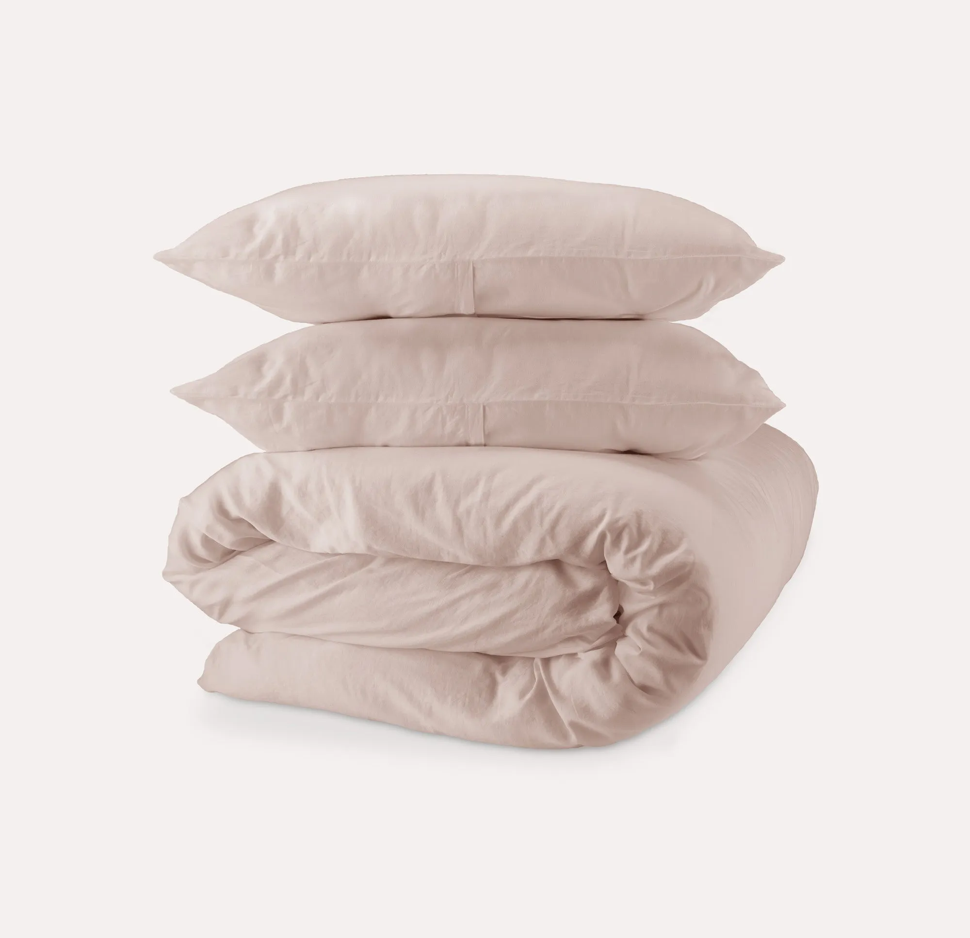 Hero Cotton Duvet Cover Set - Rose Pink