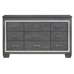 Homelegance Allura Dresser in Gray 1916GY-5
