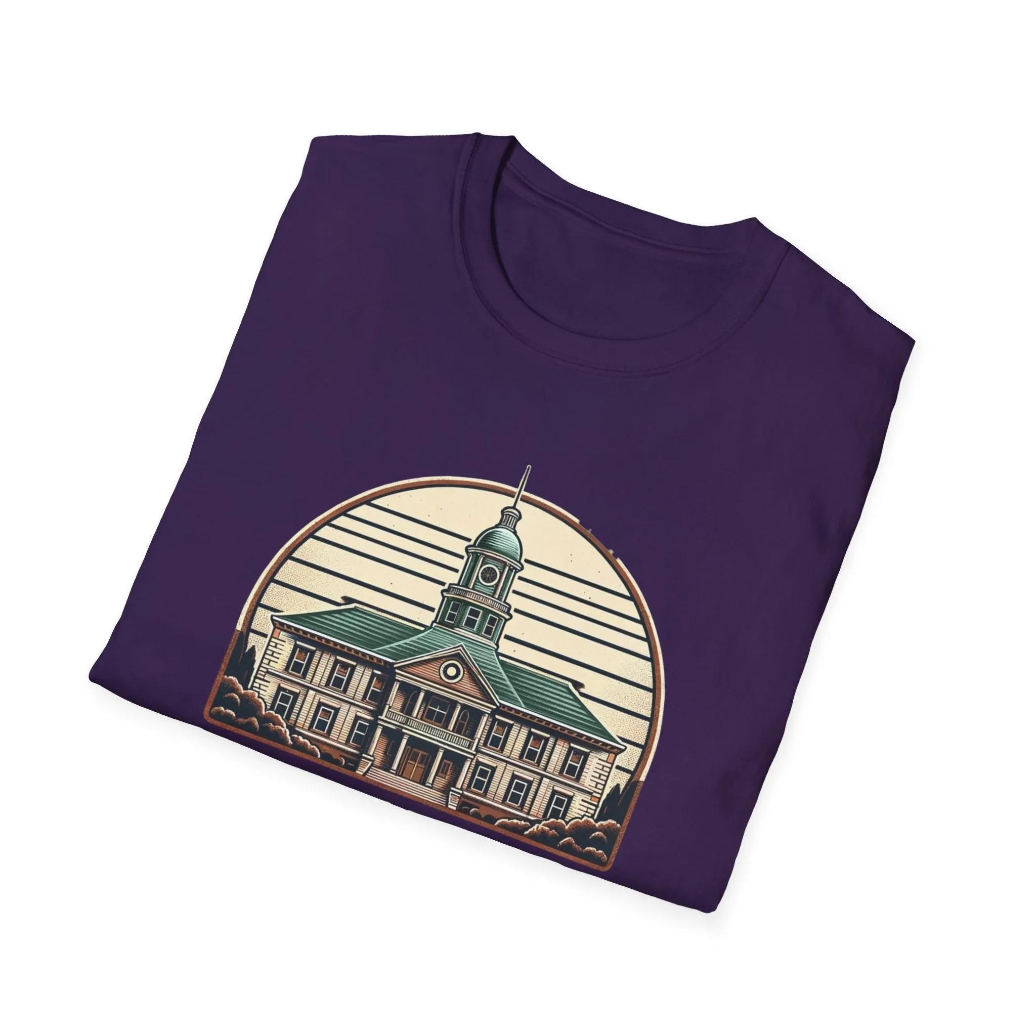 I live in Taunton  Courthouse Unisex Softstyle T-Shirt