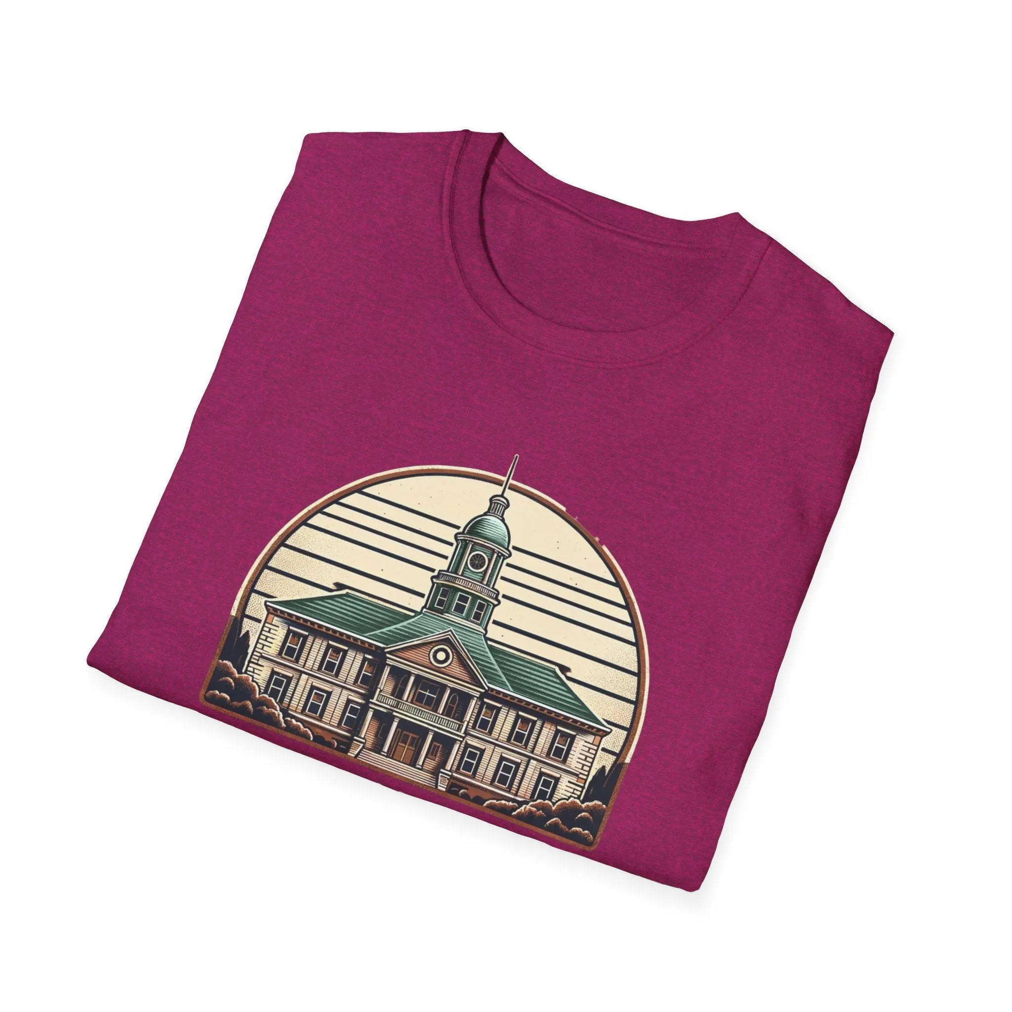I live in Taunton  Courthouse Unisex Softstyle T-Shirt