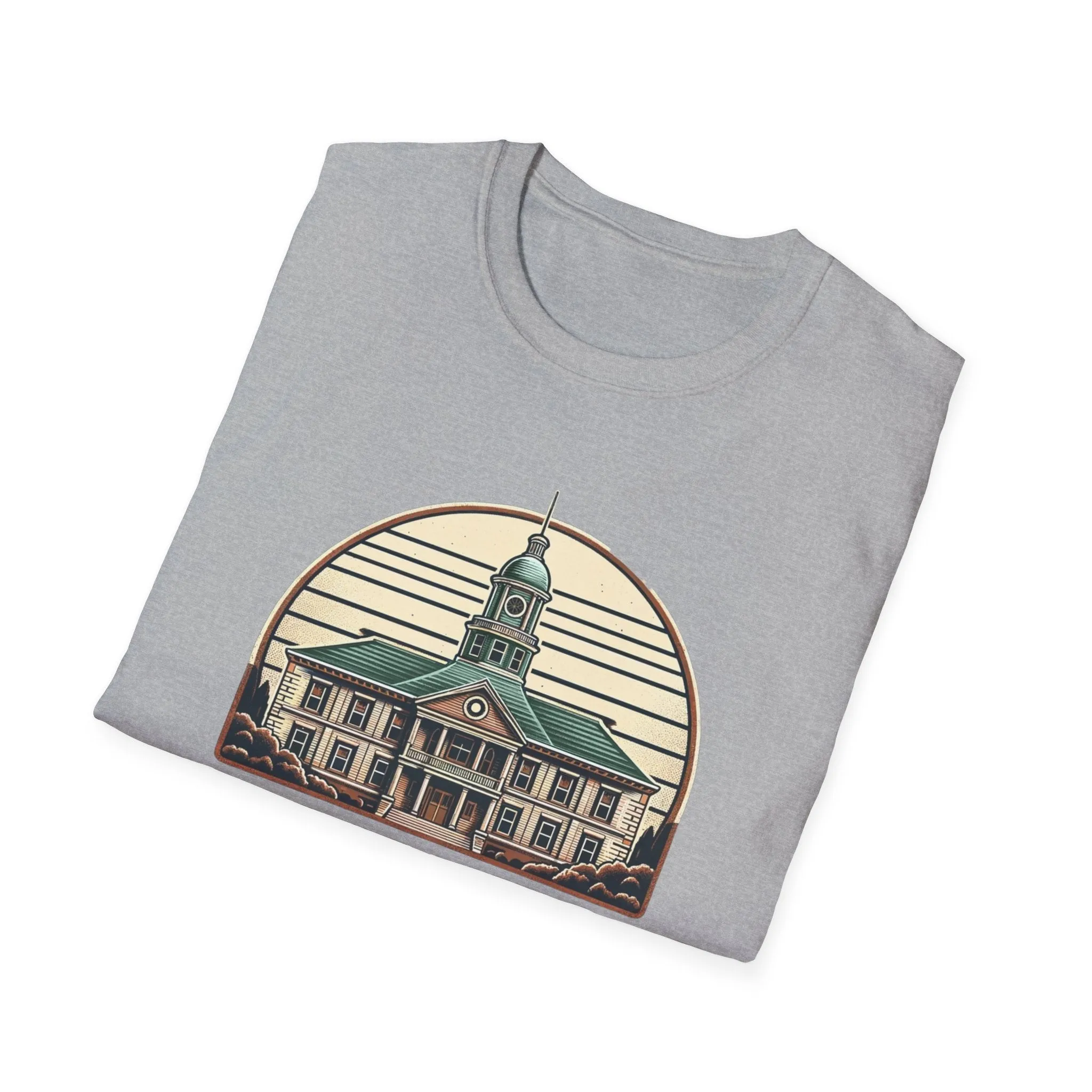 I live in Taunton  Courthouse Unisex Softstyle T-Shirt