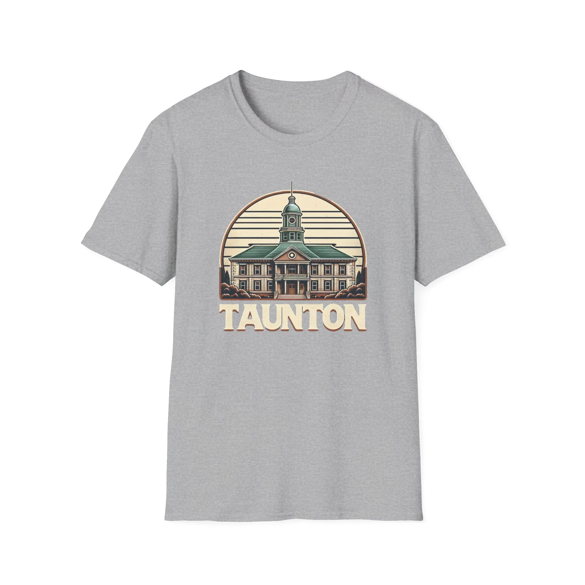I live in Taunton  Courthouse Unisex Softstyle T-Shirt