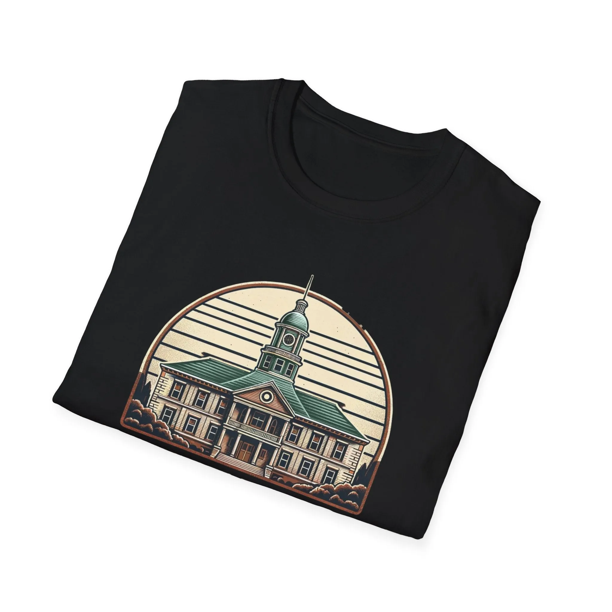 I live in Taunton  Courthouse Unisex Softstyle T-Shirt