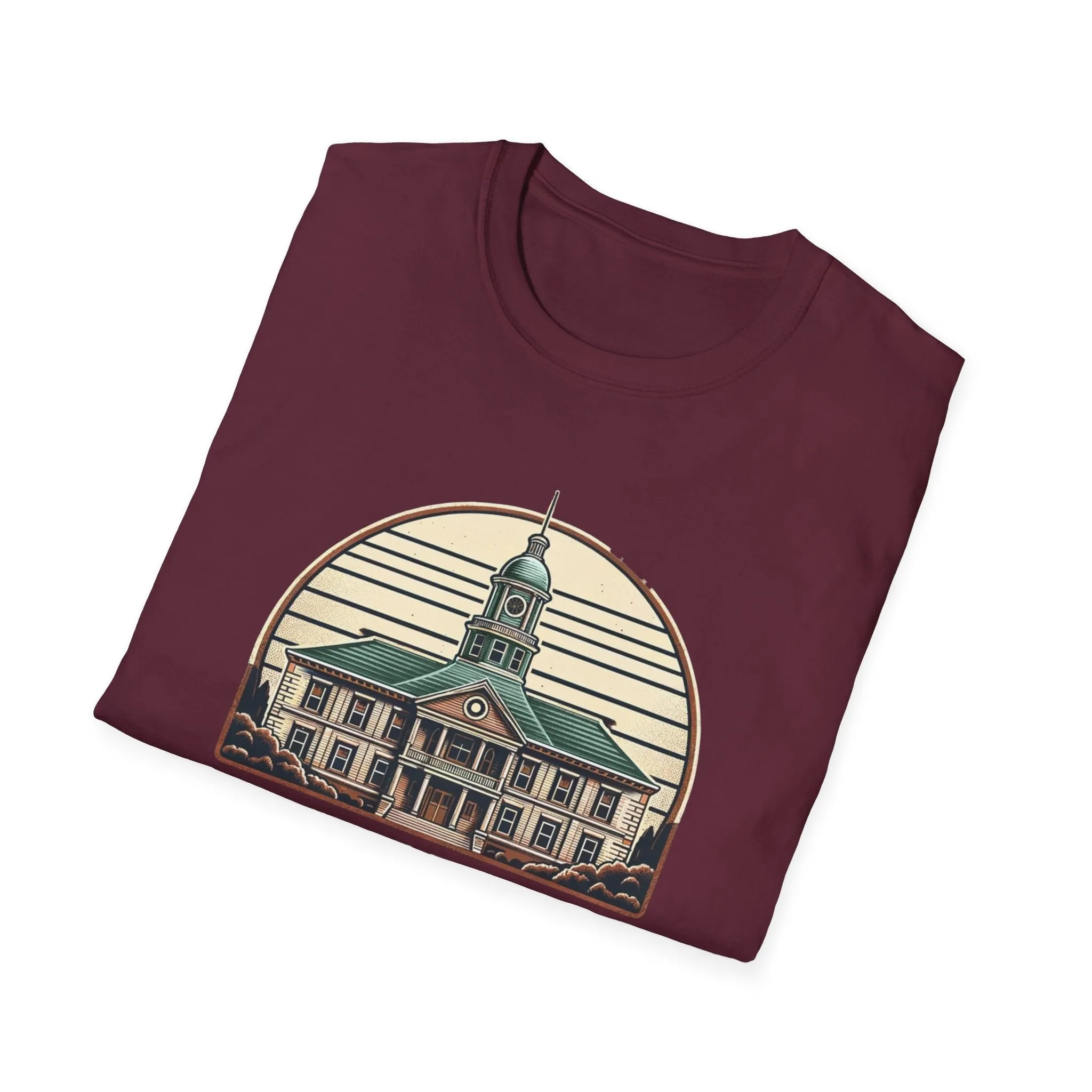 I live in Taunton  Courthouse Unisex Softstyle T-Shirt
