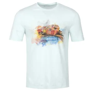 Jacob Cohen Genova T Shirt in Sky Blue