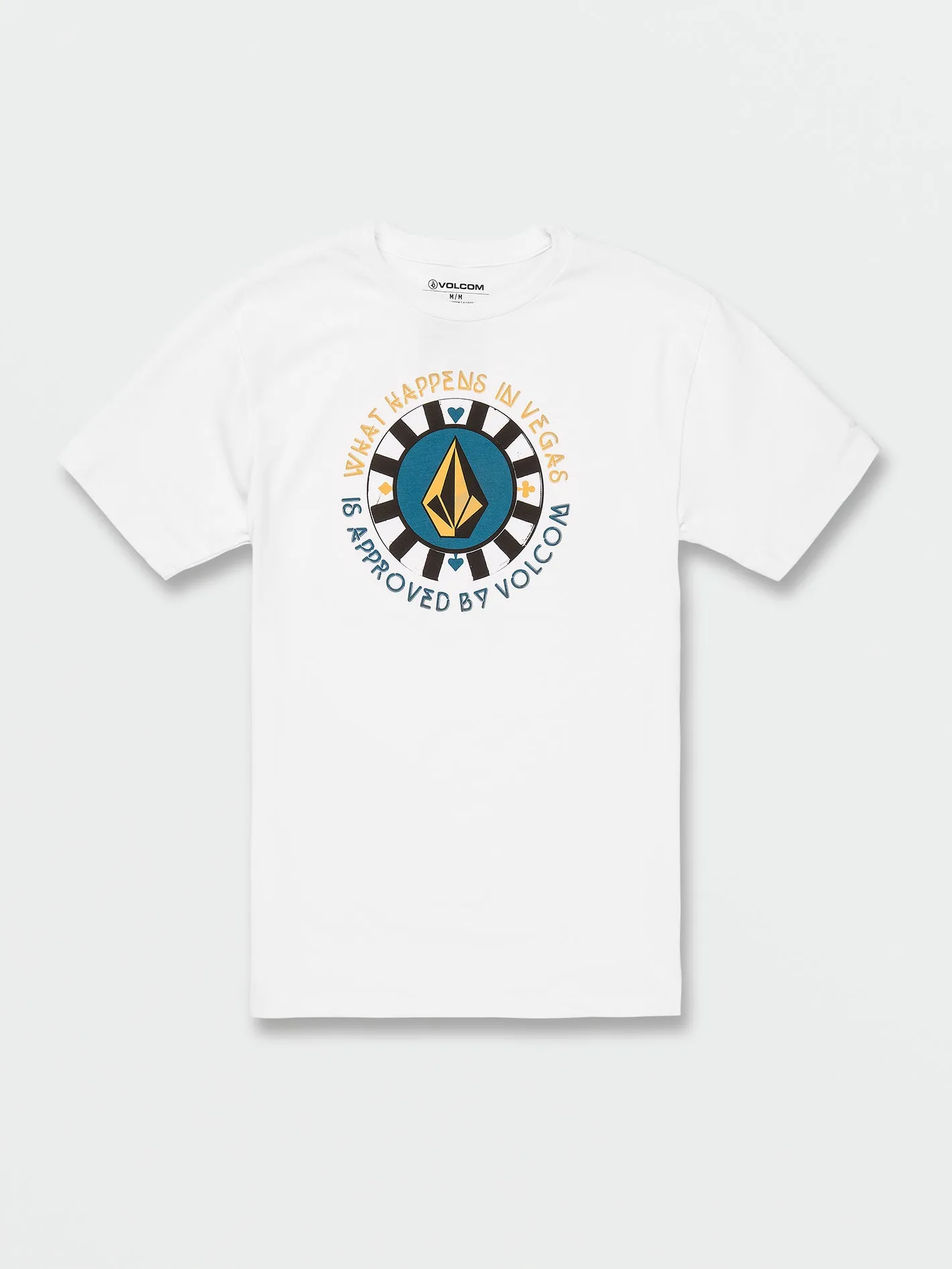 Las Vegas Short Sleeve Tee - White