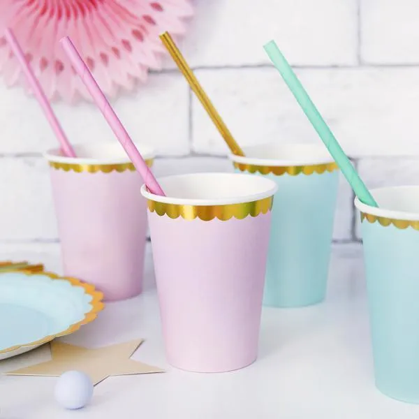 Little Party Plates - Sweet & Simple Pink (6 Pack)