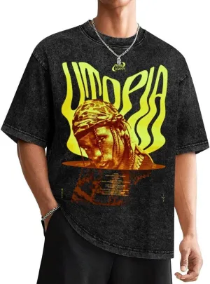 Man's Round Neck Short Sleeve Fashion T Shirt
