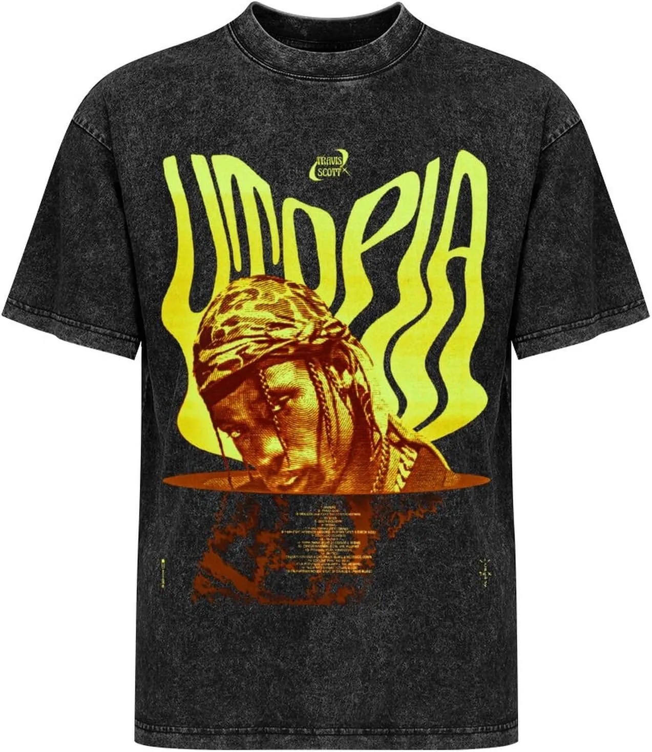 Man's Round Neck Short Sleeve Fashion T Shirt
