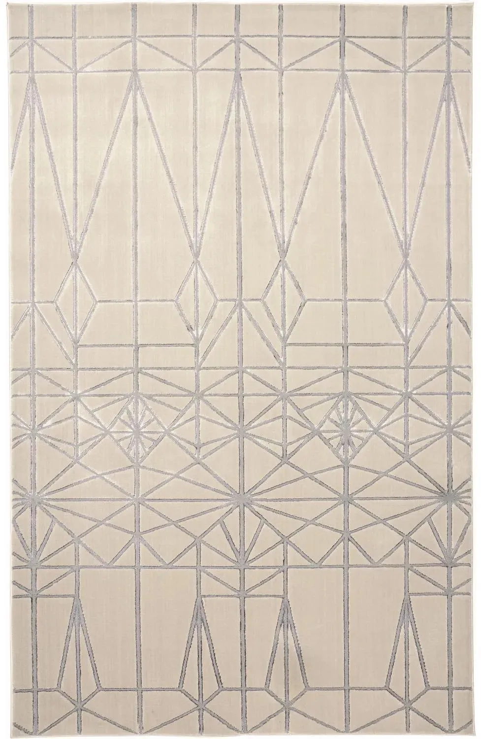Micah 6943045F White/Silver Rug
