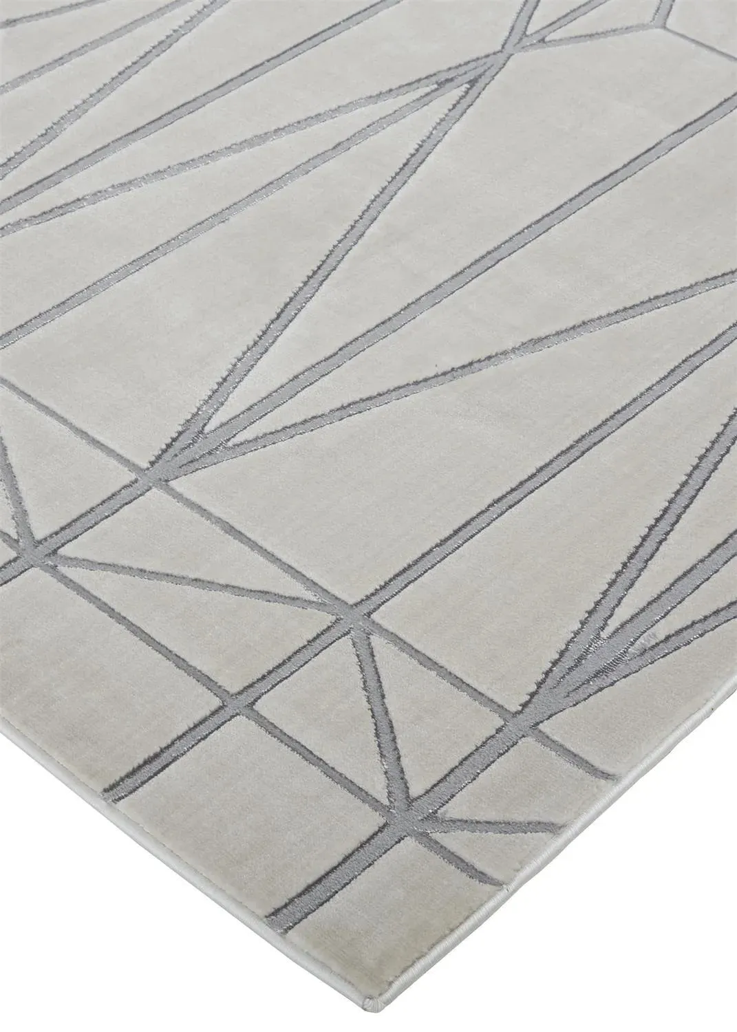 Micah 6943045F White/Silver Rug