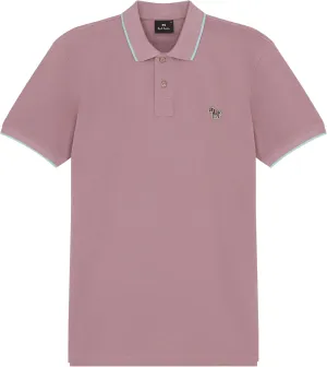 Paul Smith Ps Men's Organic Cotton Zebra Polo Shirt with Contrast Tipping