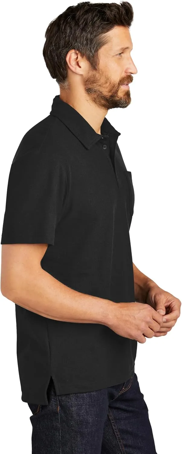 Port Authority C-Free Cotton Blend Pique Pocket Polo