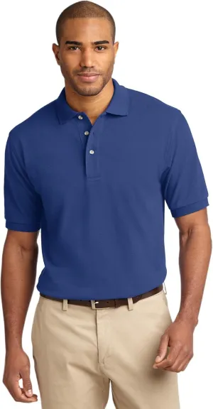 Port Authority Tall Heavyweight Cotton Pique Polo