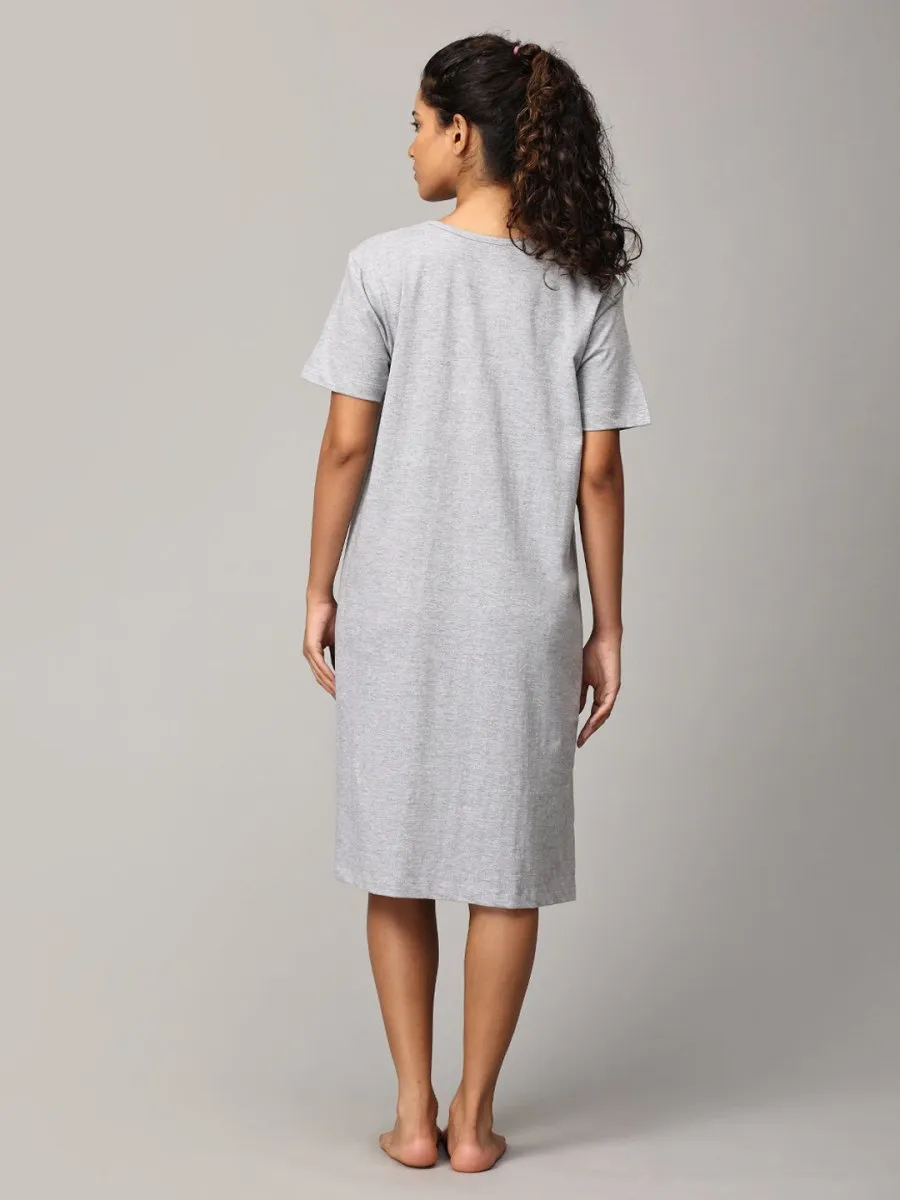Promoted To Mummy Oversized Maternity T shirt Dress