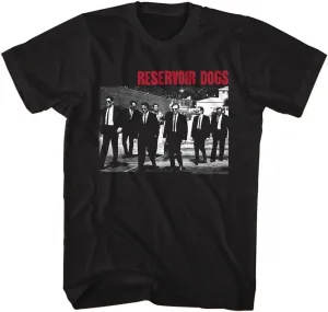Reservoir Dogs T Shirt Group Shot Adult Short Sleeve T Shirts 90s Movies Graphic Tees